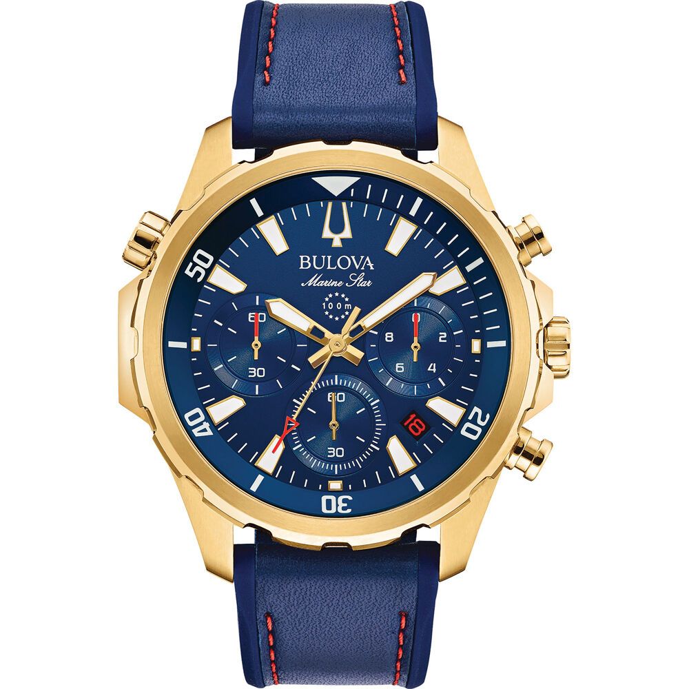 Bulova men's watch Marine Star 97B168