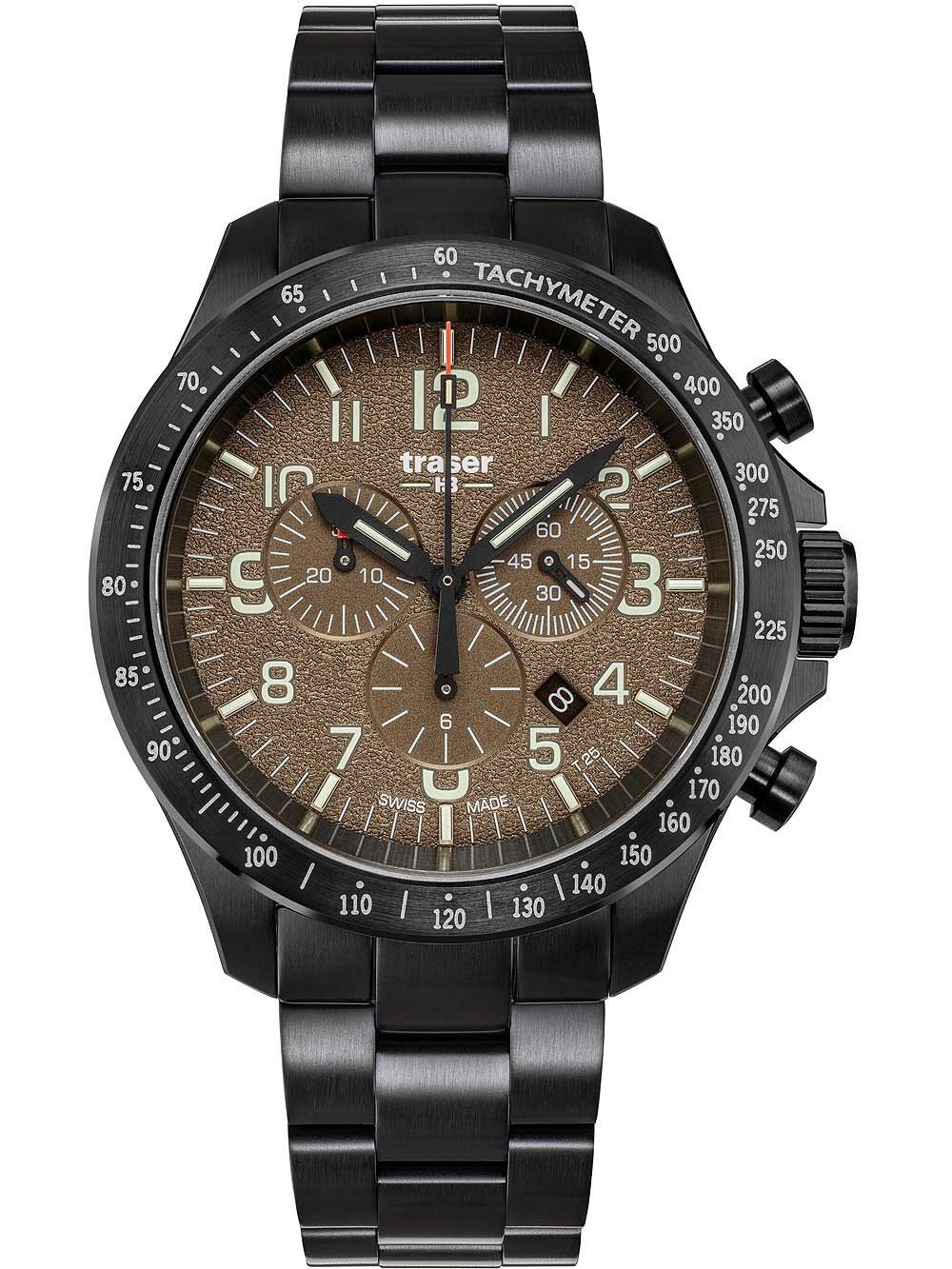 Traser H3 P67 Officer Pro Chrono Khaki Herrenuhr 109460