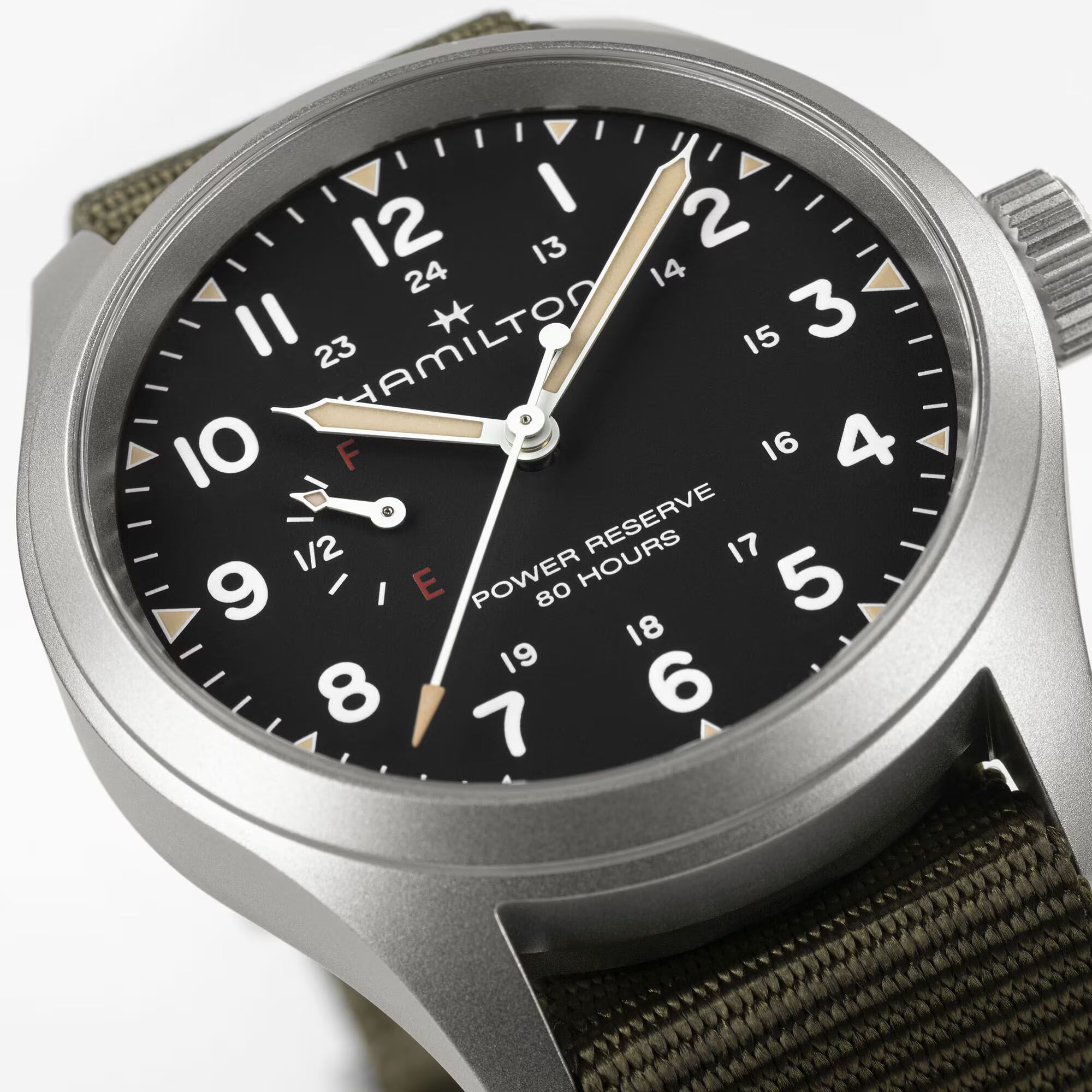 Hamilton KHAKI FIELD MECHANICAL POWER RESERVE 40MM Herrenuhr H69509930