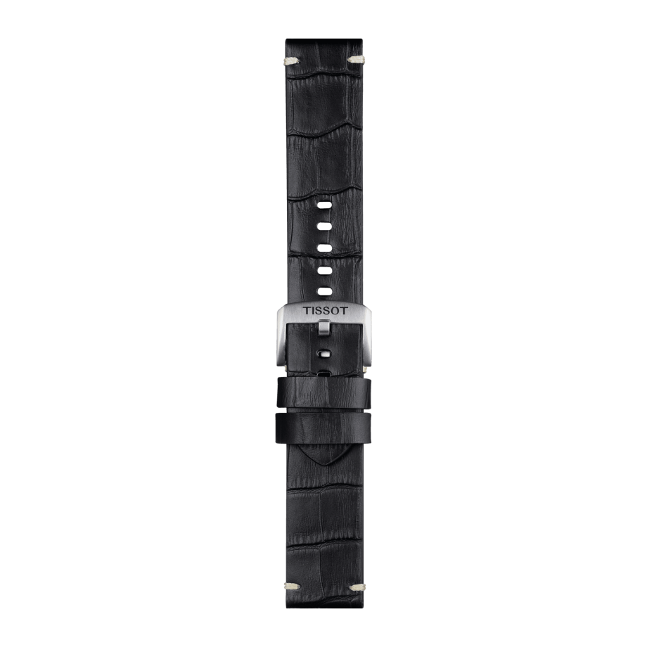 Tissot Ersatzband Leder schwarz