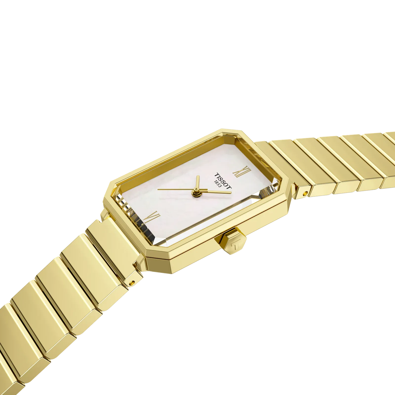 Tissot Tissot SRV 30mm, Schweizer Quarzwerk, Rechteckig Damenuhr T160.110.33.113.00