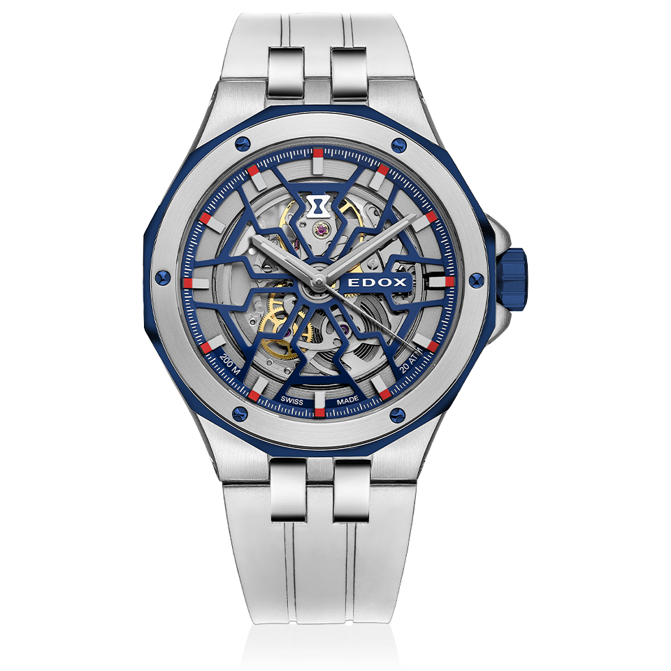 Edox Delfin Mecano Herrenuhr 85303 357BUCAB BUIRB