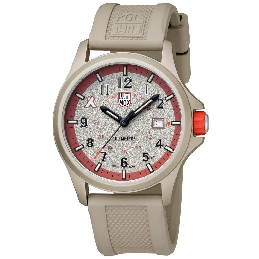 Luminox Bear Grylls Survival Land,  Outdoor Abenteuer Uhr, Beige Herrenuhr XB.3717