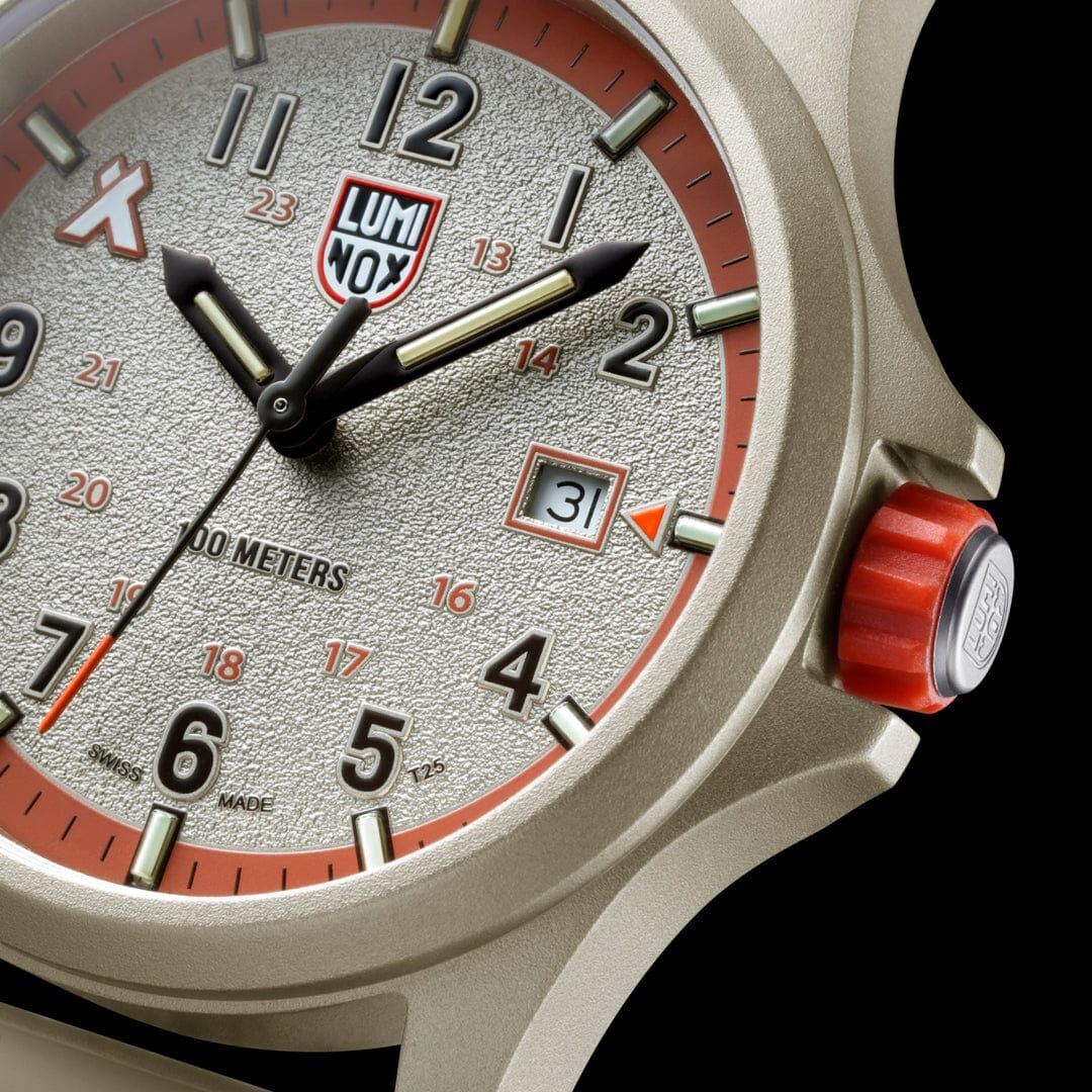 Luminox Bear Grylls Survival Land,  Outdoor Abenteuer Uhr, Beige Herrenuhr XB.3717