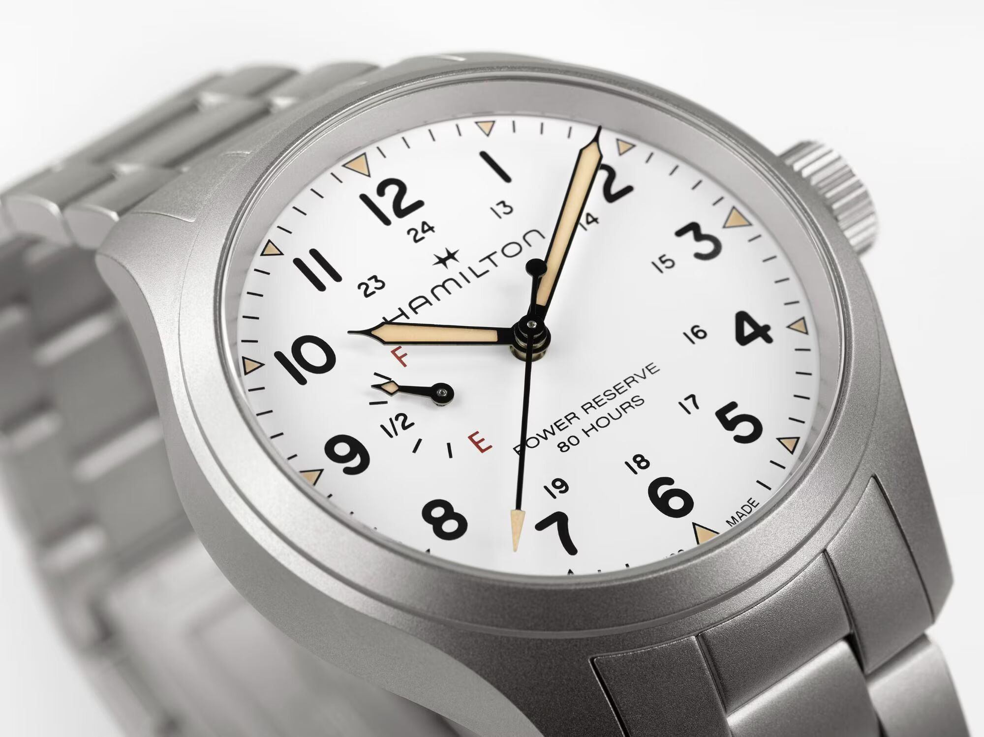 Hamilton KHAKI FIELD MECHANICAL POWER RESERVE 40MM Herrenuhr H69509110