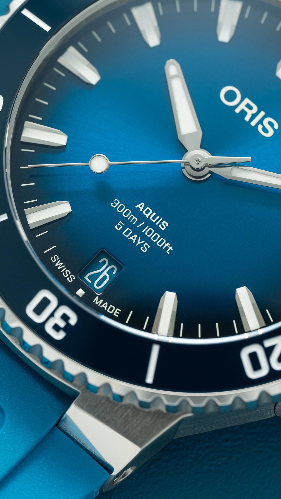 Oris men's watch Aquis 01 400 7790 4135-07 4 23 45EB Oris men's watch Aquis 01 400 7790 4135-07 4 23 45EB