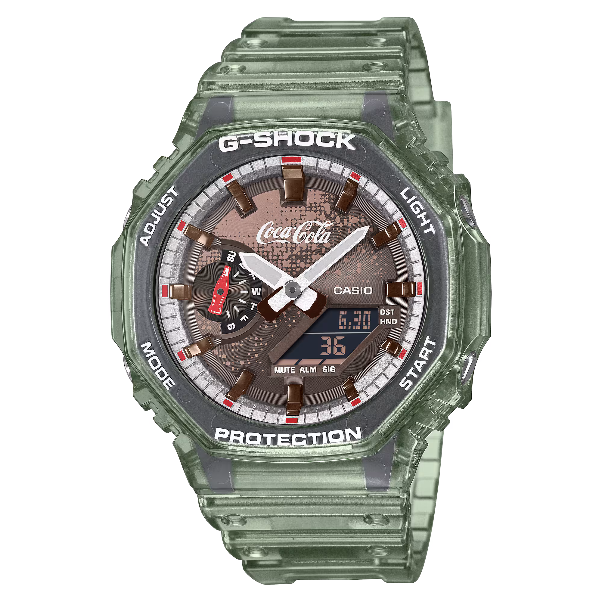 Casio men's watch G-Shock Classic Coca-Cola GA-2100CC-3AER