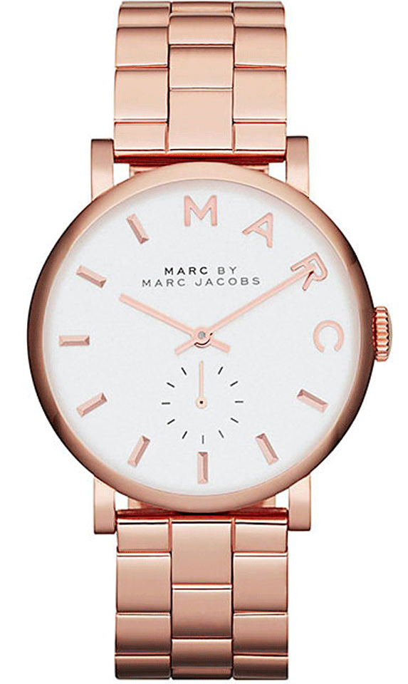 Marc Jacobs women's watch Baker rose gold MBM3244