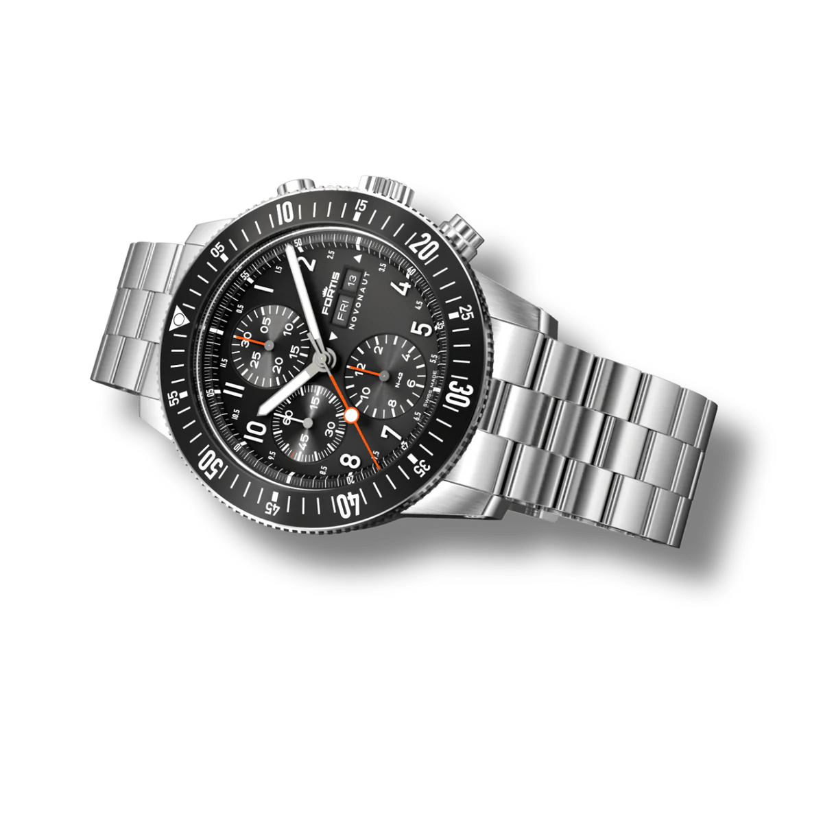 Fortis NOVONAUT N-42 Legacy Men's Watch F2040008 Fortis NOVONAUT N-42 Legacy Men's Watch F2040008