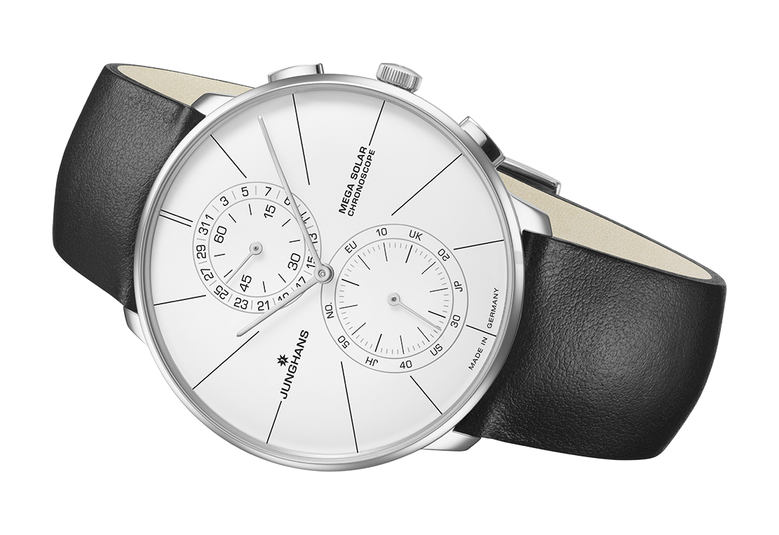 Junghans Meister fein Chronoscope Mega Solar Herrenuhr 59-4200.00