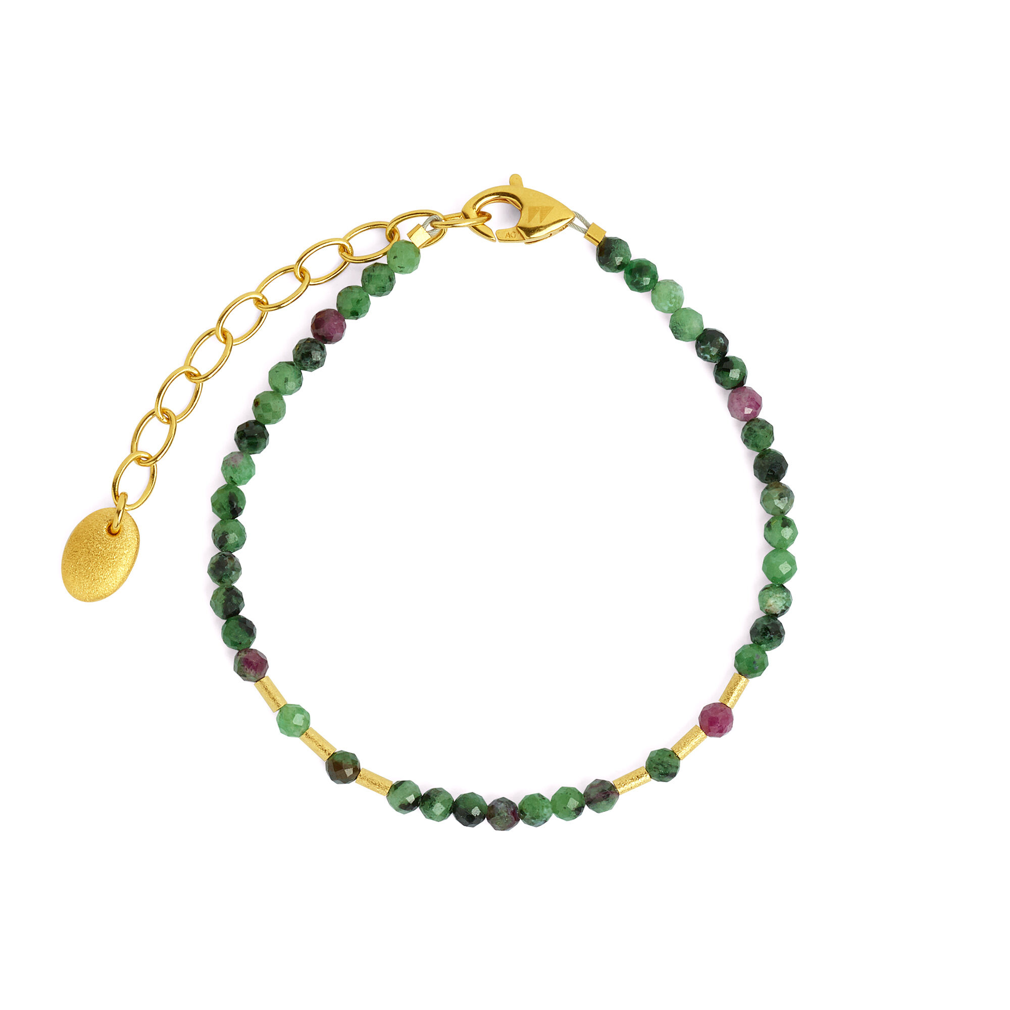 82179086iXtUzbchCQfQa Bernd Wolf Cletra bracelets ruby-zoisite 925 sterling silver 82179086-V21