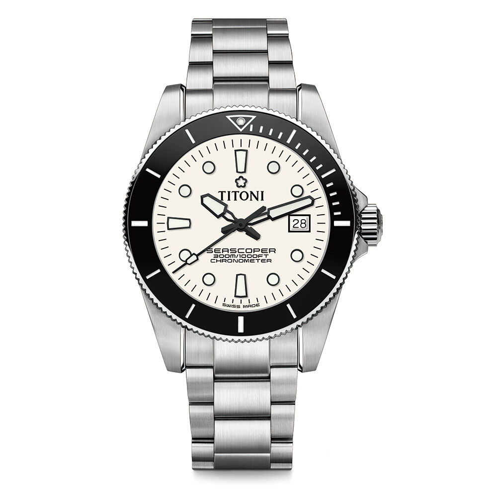 1WM1jcz0Zs0cgg Titoni Seascoper 300 83300 S-BK-713 men's watch