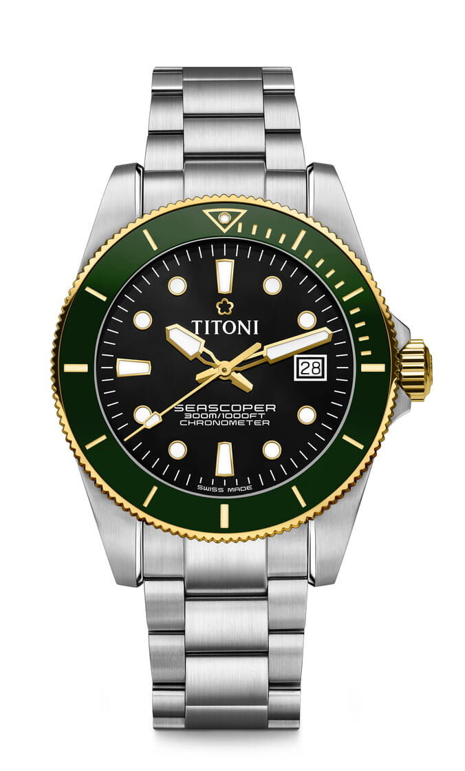 Titoni Seascoper Herrenuhr 83300 SYS-GN-248