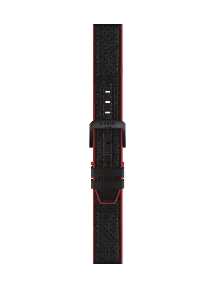 Tissot Pr 100 Chrono Classic Lederband Schwarz 20mm Tissot Pr 100 Chrono Classic Lederband Schwarz 20mm