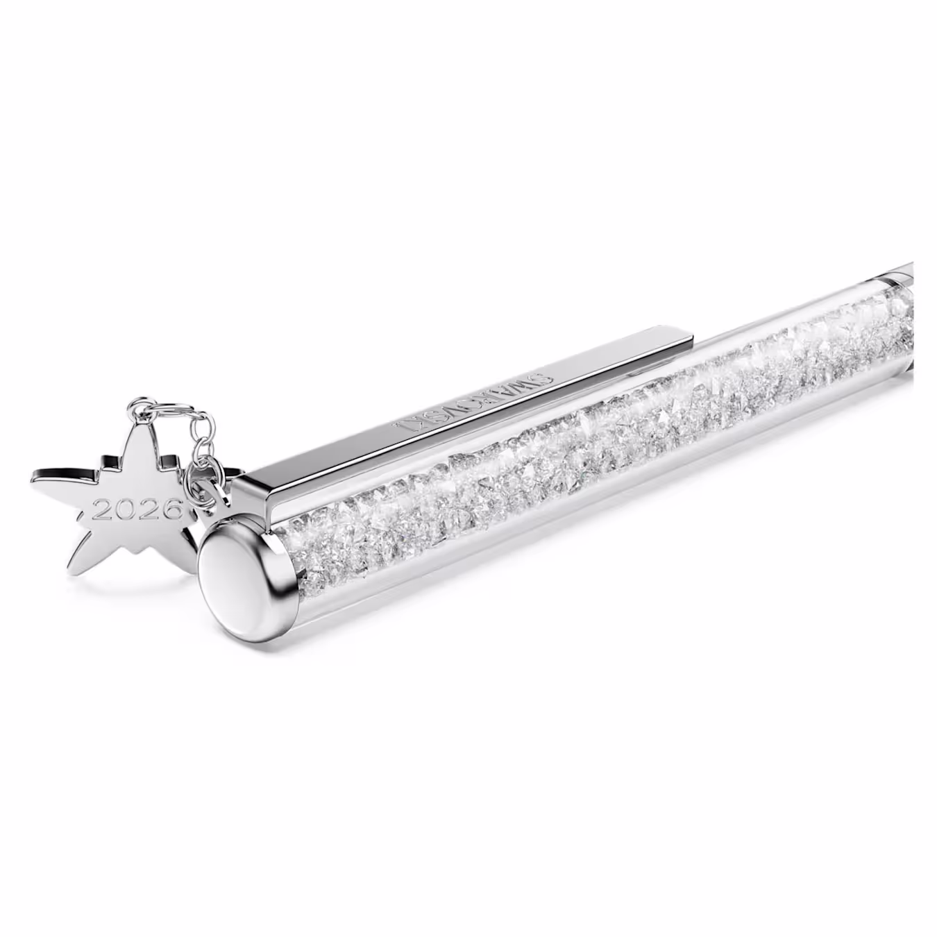 Swarovski Crystalline Kugelschreiber Weiß, Weiß lackiert, verchromt 5717136