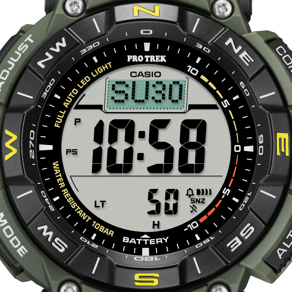 Casio PRO TREK Herrenuhr PRG-340-3ER Casio PRO TREK Herrenuhr PRG-340-3ER
