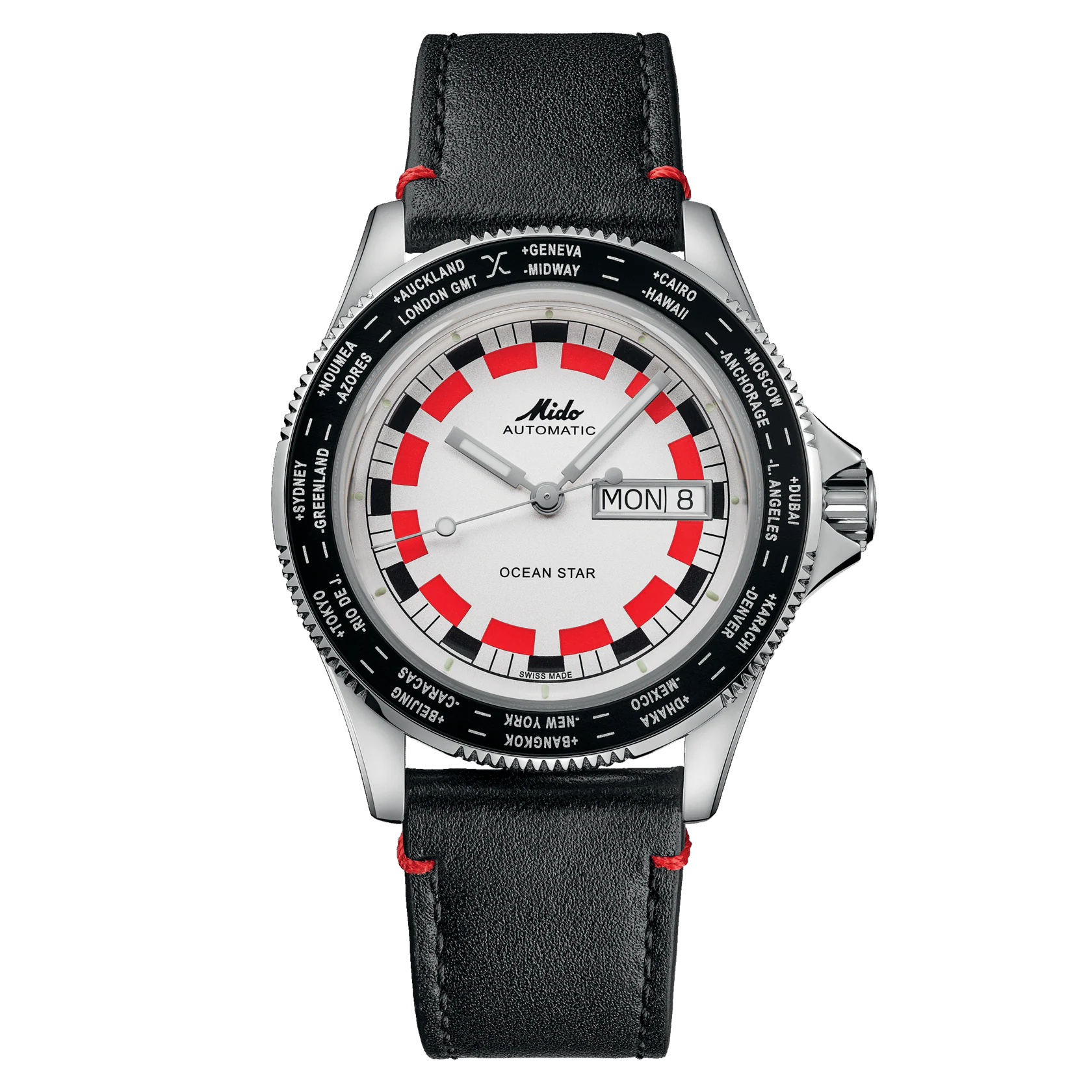 Mido Ocean Star Worldtimer Herrenuhr M026.830.16.030.00