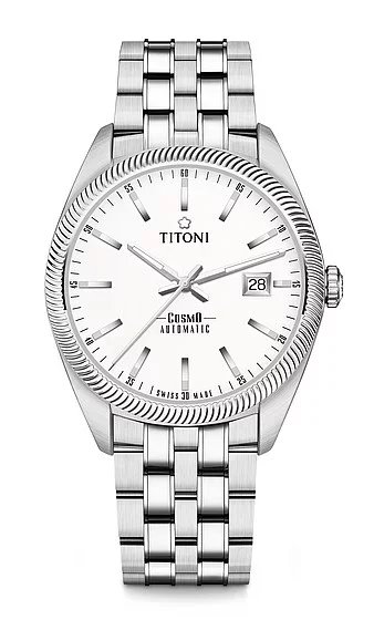 04 Titoni Cosmo men's watch 878 S-606