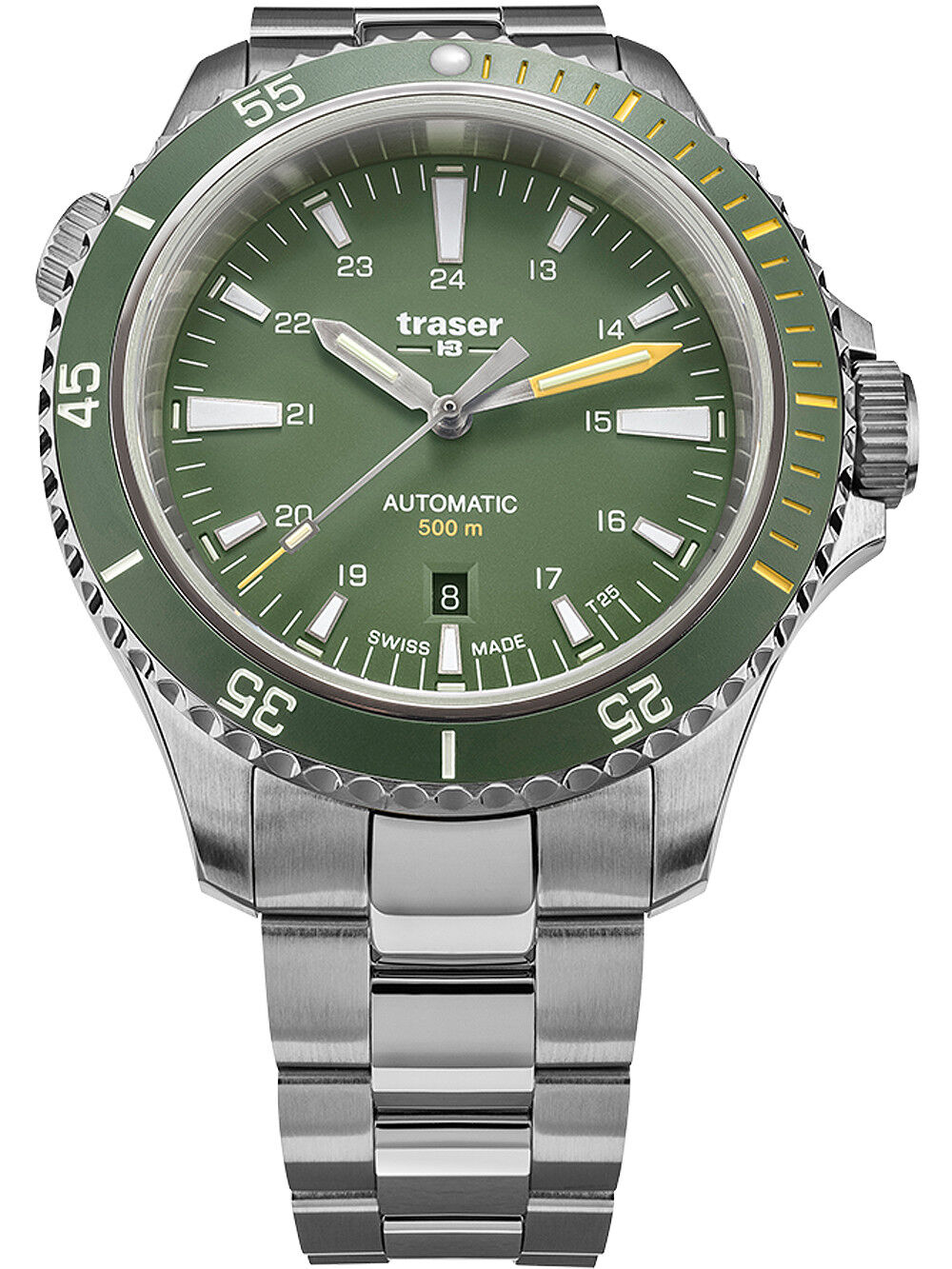 Traser H3 P67 DiverAut Green Herrenuhr 110328