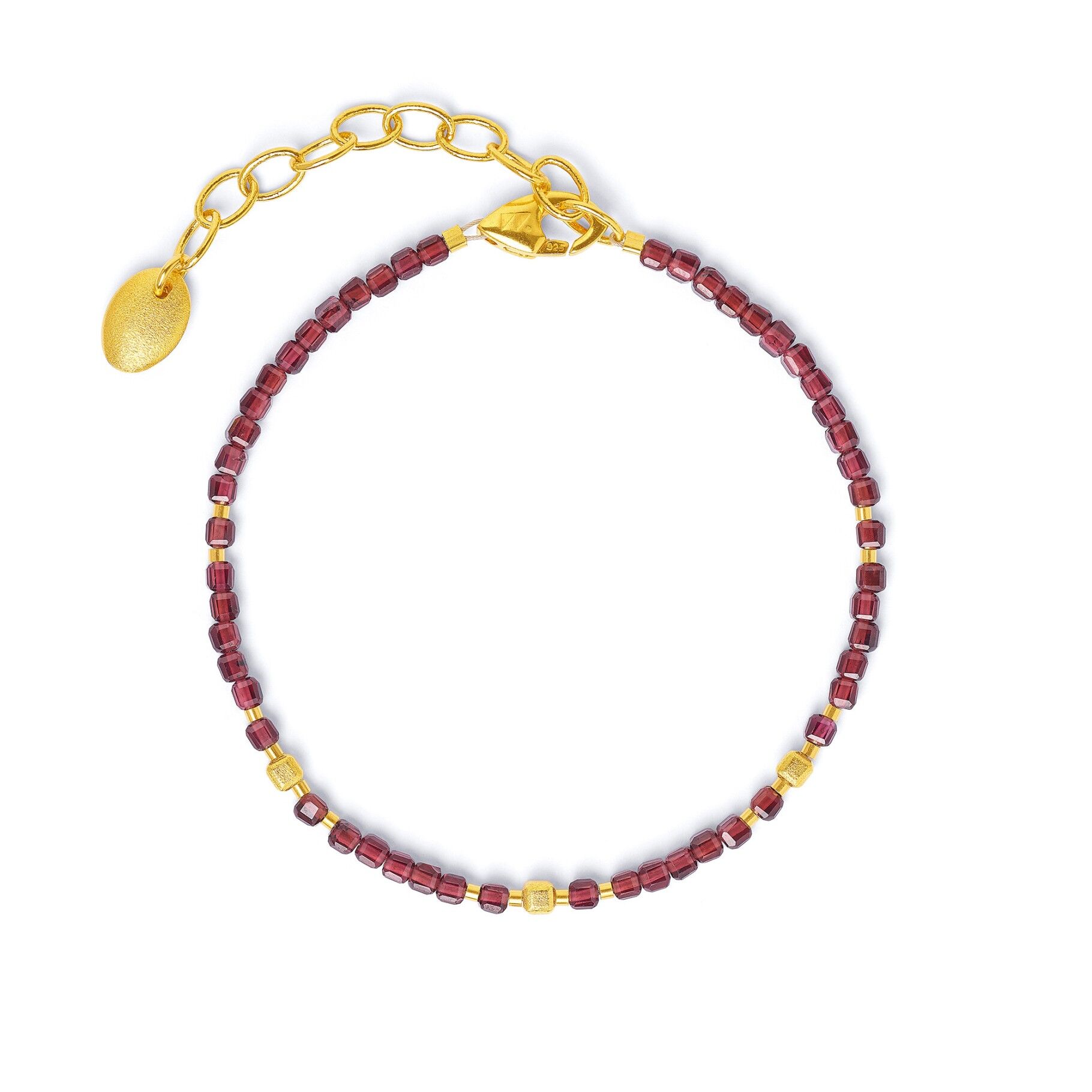 Bernd Wolf Cusenia bracelet Granat