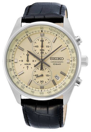 Seiko Quarz Chronograph Herrenuhr SSB383P1