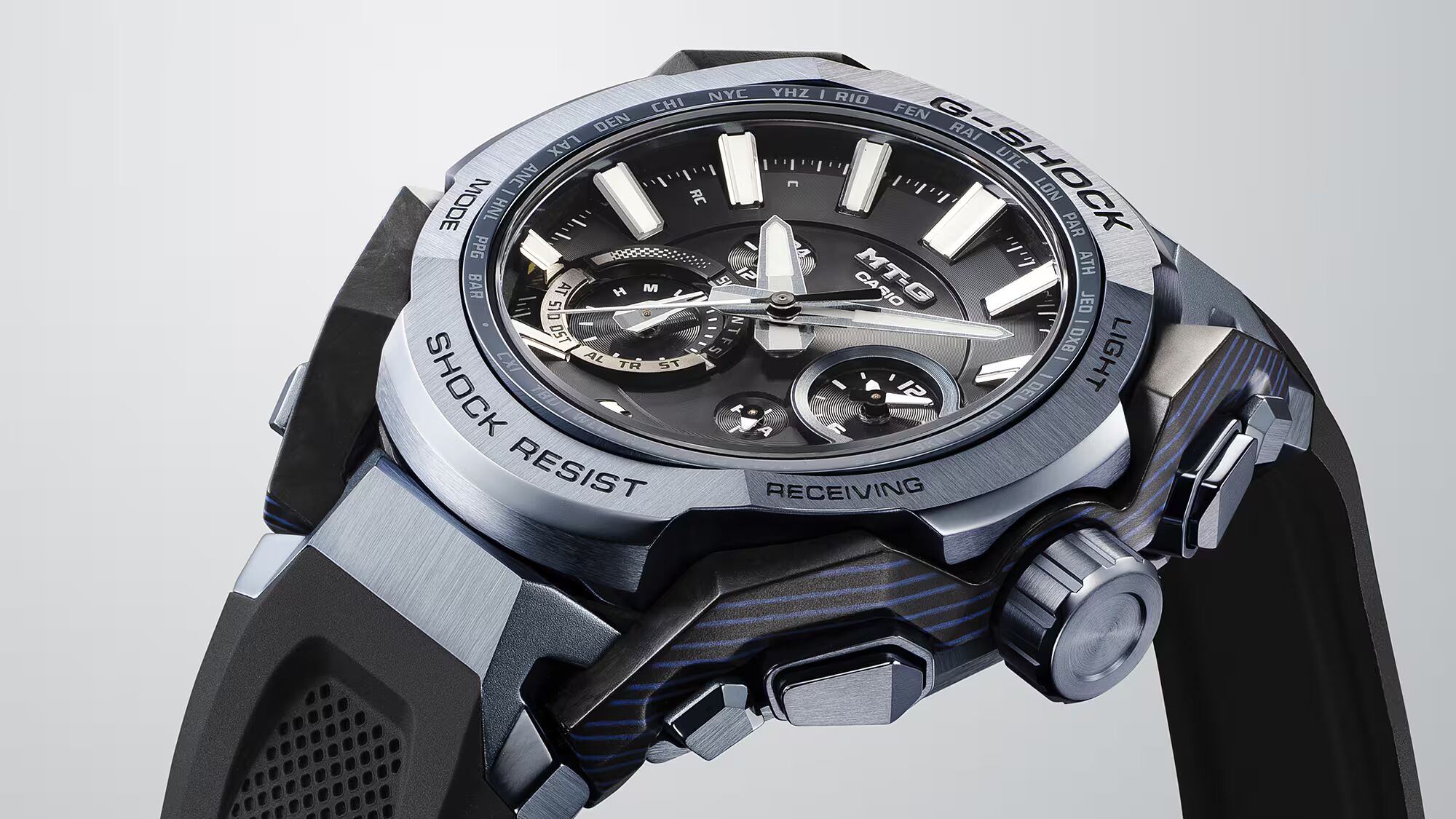 G-Shock MTG Carbon Hybrid Herrenuhr MTG-B4000B-1A2ER
