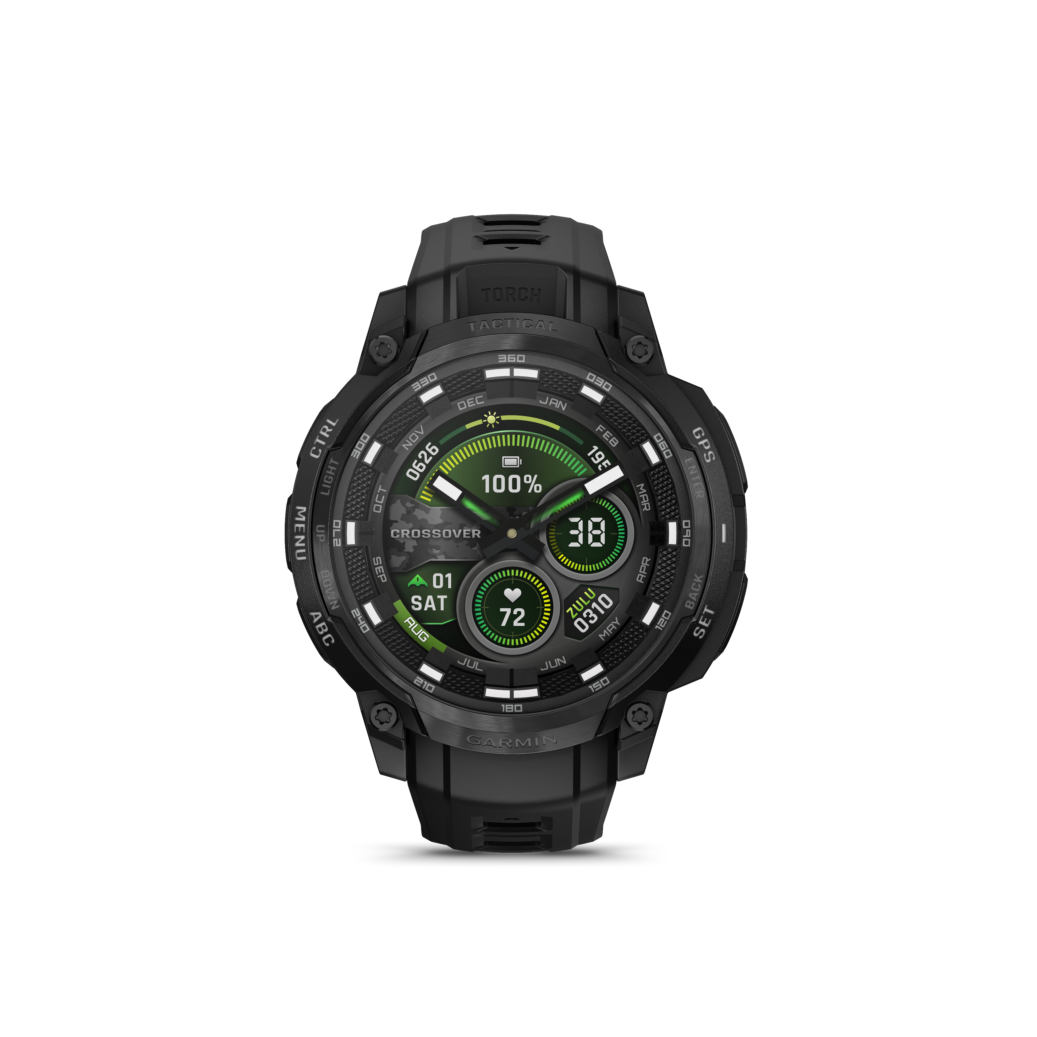 Garmin Instinct® Crossover AMOLED - Tactical Edition
Schwarz Herrenuhr 010-03398-02 Garmin Instinct® Crossover AMOLED - Tactical Edition
Schwarz Herrenuhr 010-03398-02