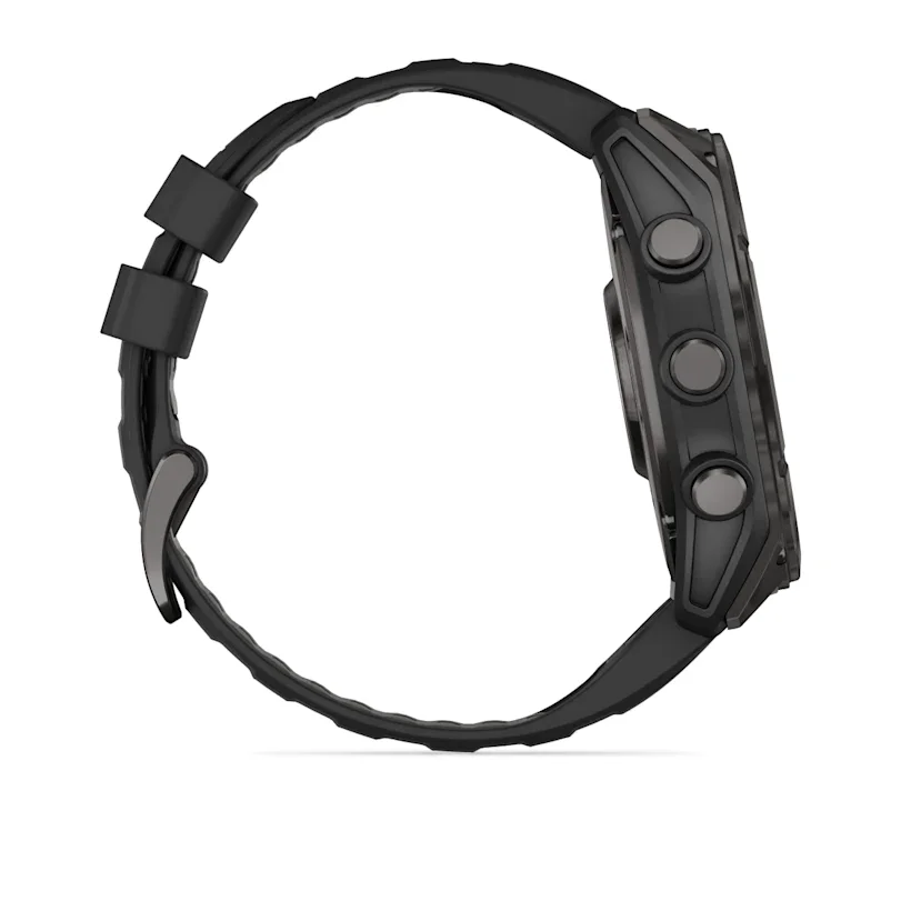 Garmin fēnix® 8 - 51 mm AMOLED Sapphire Schwarz/Carbongrau Titan DLC 010-02905-21