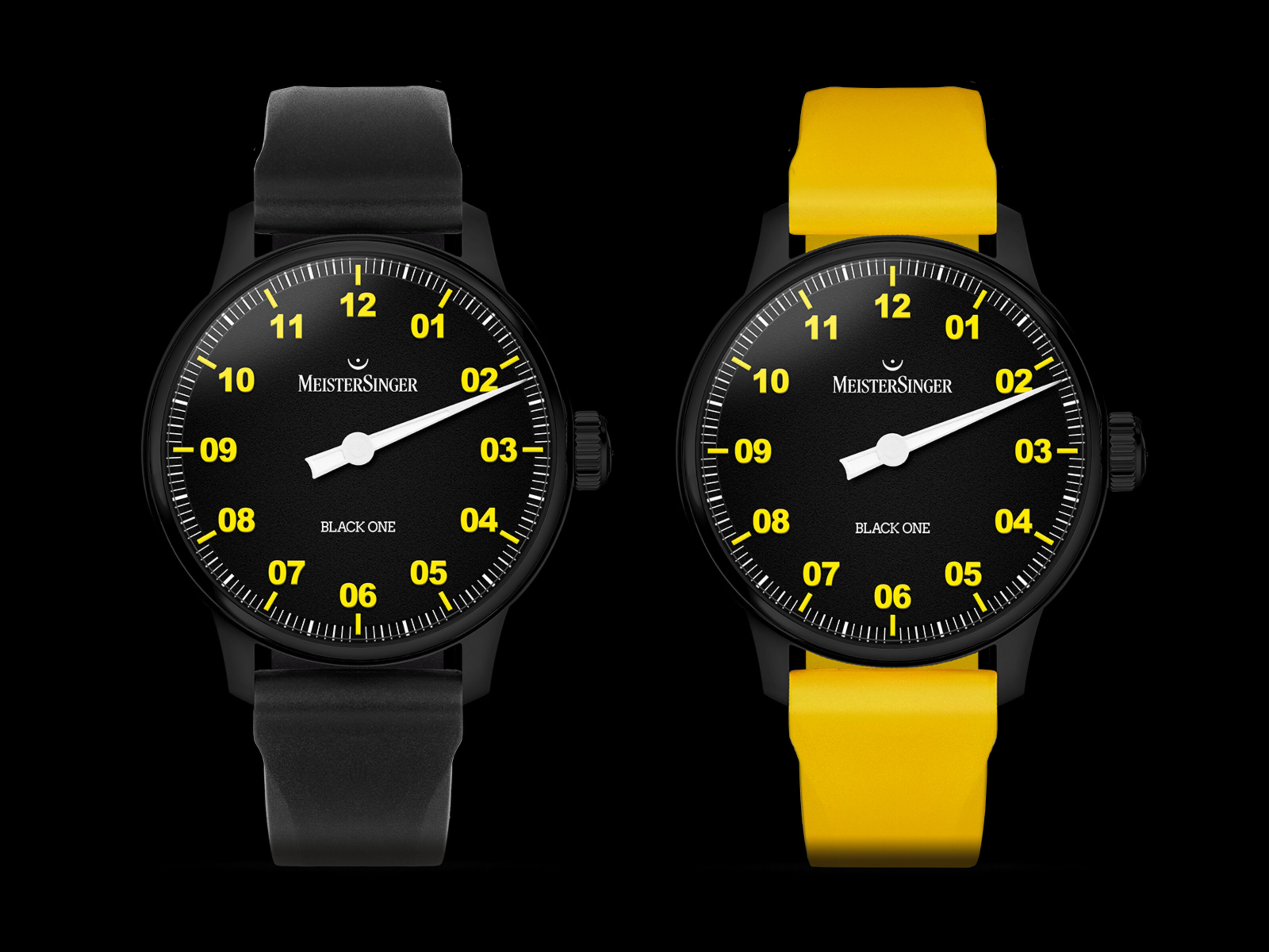 Meister Singer Edition Black One men's watch ED-PR-BLACK ONE Meister Singer Edition Black One men's watch ED-PR-BLACK ONE