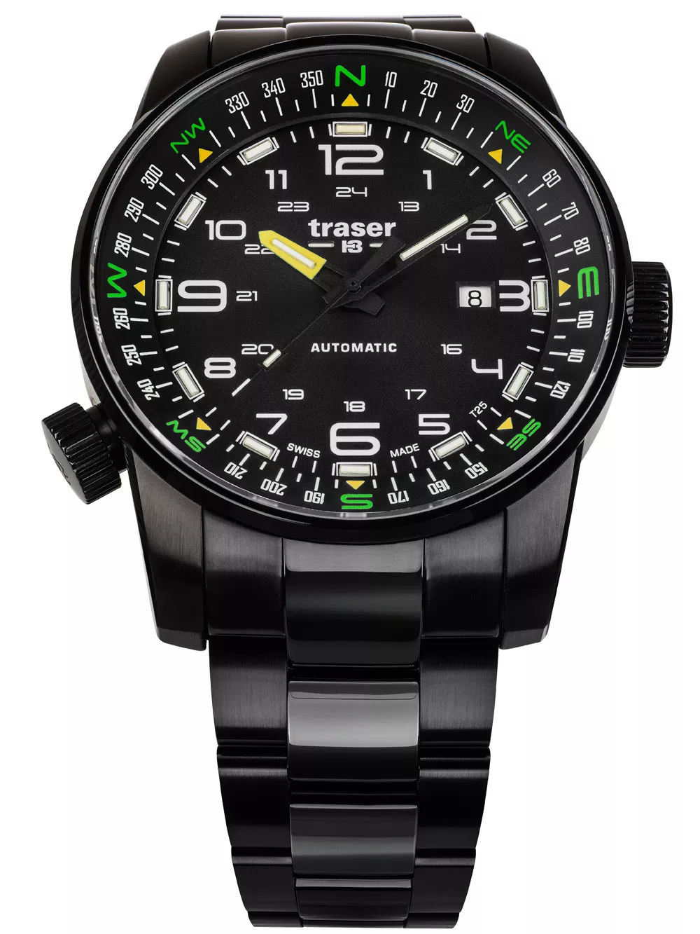 Traser H3 P68 Pathfinder Automatic Black Herrenuhr 109522