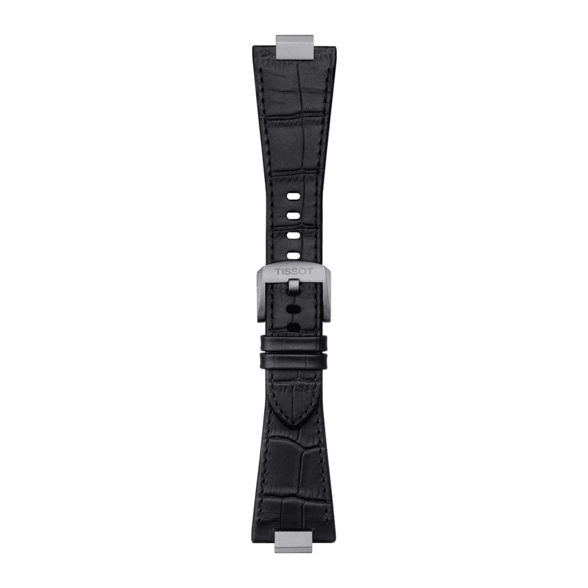 T852-047-562_viewn9Do0haGdyVEu Tissot replacement strap black leather 12 mm for PRX models with 40 mm diameter