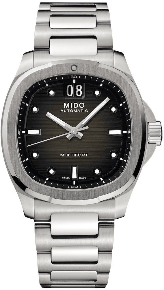 M049-526-11-081-00_0_front_1-png Mido Multifort TV Big Date Herrenuhr M049.526.11.081.00 Set mit orangenem Kautschukarmband