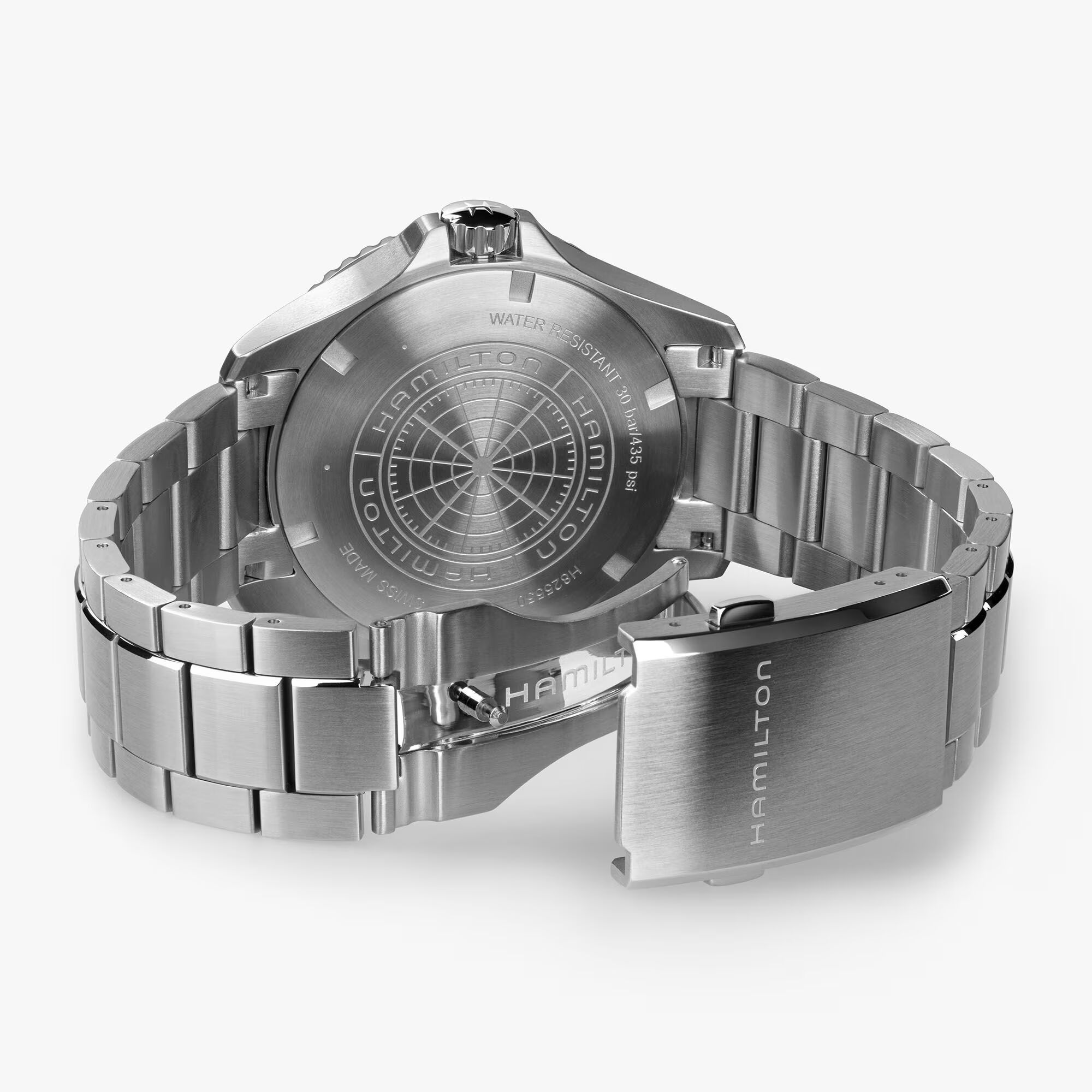 Hamilton KHAKI NAVY SCUBA AUTOMATIC GMT 43MM Herrenuhr H82555150