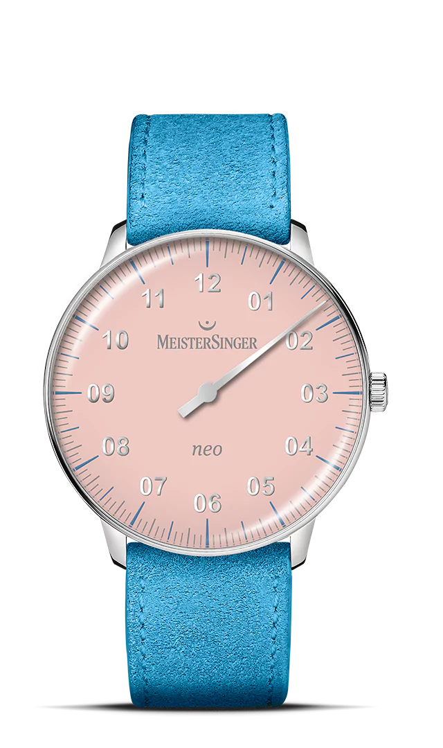 Meister Singer Neo Special - Hellrot, 36mm, Automatikwerk Damenuhr S-NES921S