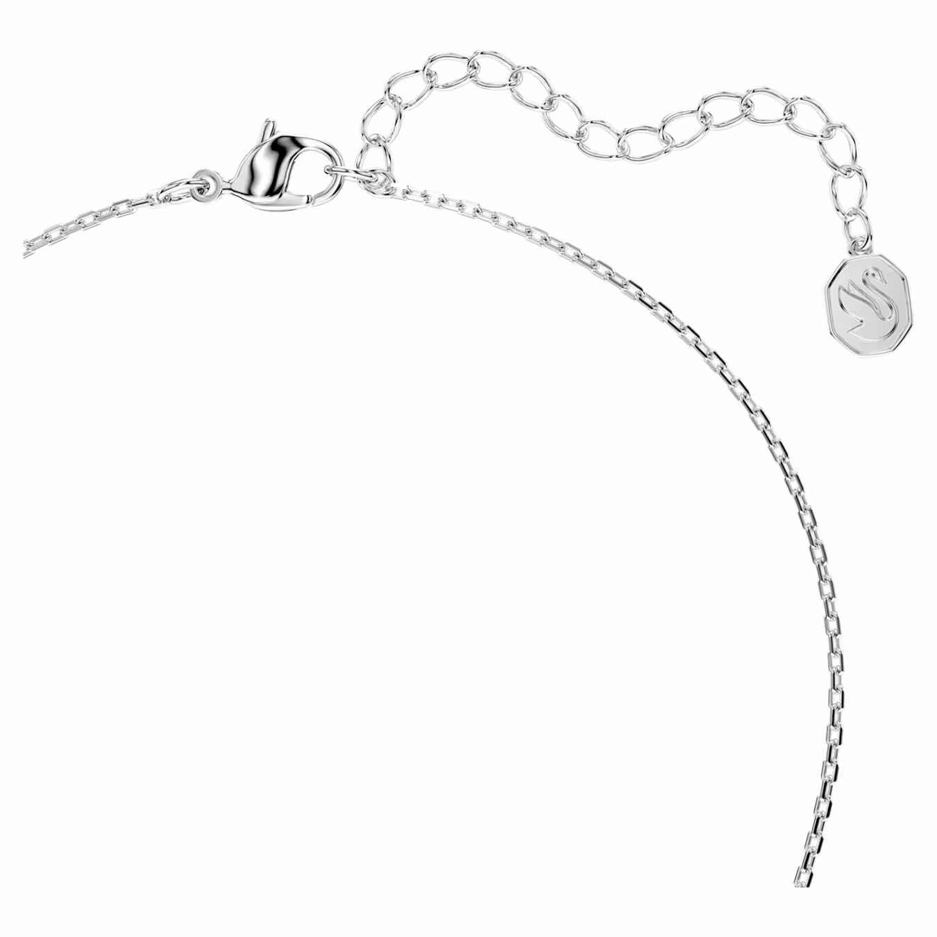 Swarovski  Bella V Anhänger Rundschliff, Rosa, Rhodiniert