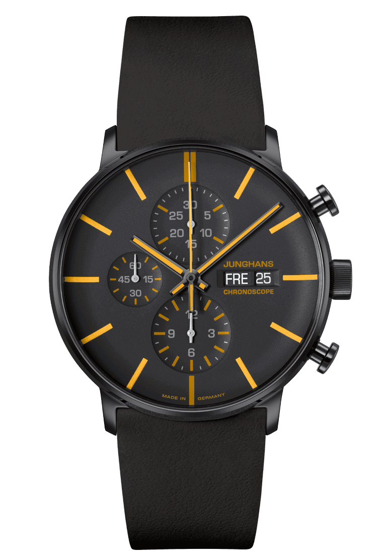 8c904903f8d0d717394c28b7399bdf69 Junghans FORM A Chronoscope Herrenuhr 27/4372.02