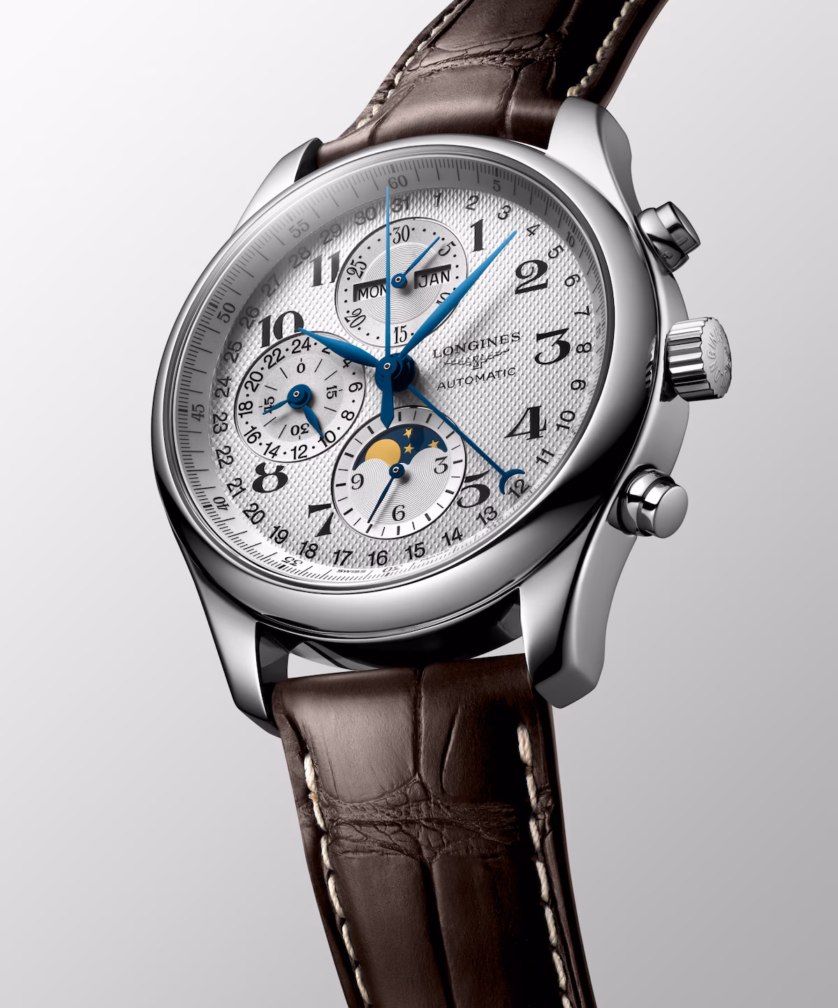 Longines Master Collection Chrono Mondphase Herrenuhr L2.773.4.78.3
