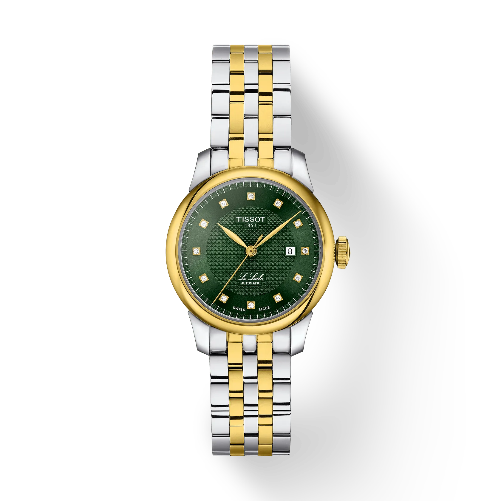 Tissot LE LOCLE Automatik, 29mm, bis zu 48 Stunden Gangreserve, Gold Damenuhr T006.207.22.096.01