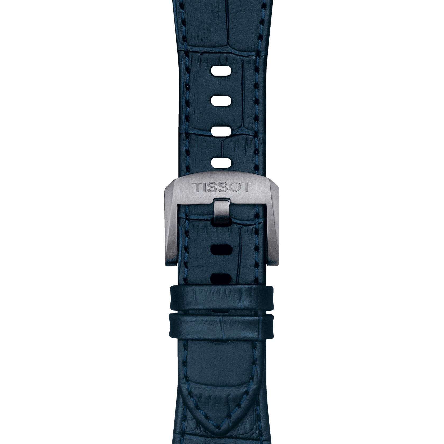 T852-047-701_1 Tissot replacement strap leather blue