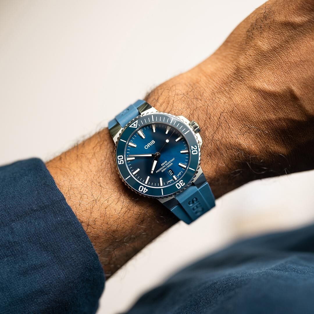 Oris Aquis Date Automatic unisex watch , 01 733 7787 4135-07 4 22 35FC Oris Aquis Date Automatic unisex watch , 01 733 7787 4135-07 4 22 35FC