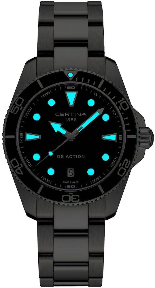 Certina DS Action Quarz Datum Herrenuhr C048.410.11.091.00 Certina DS Action Quarz Datum Herrenuhr C048.410.11.091.00