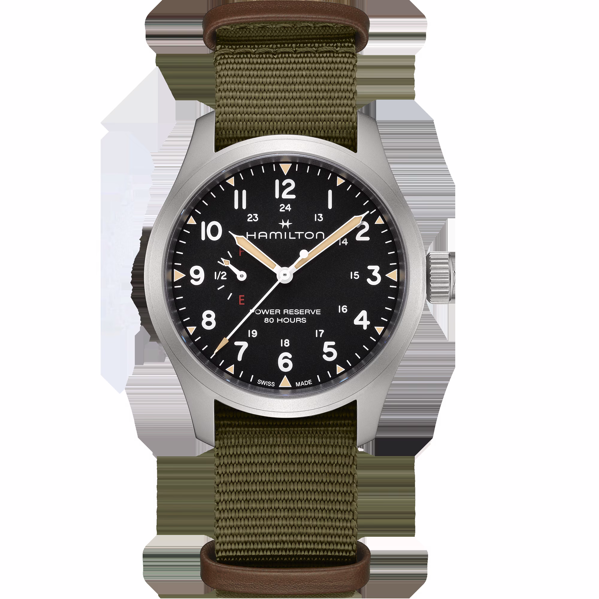 Hamilton KHAKI FIELD MECHANICAL POWER RESERVE 40MM Herrenuhr H69509930
