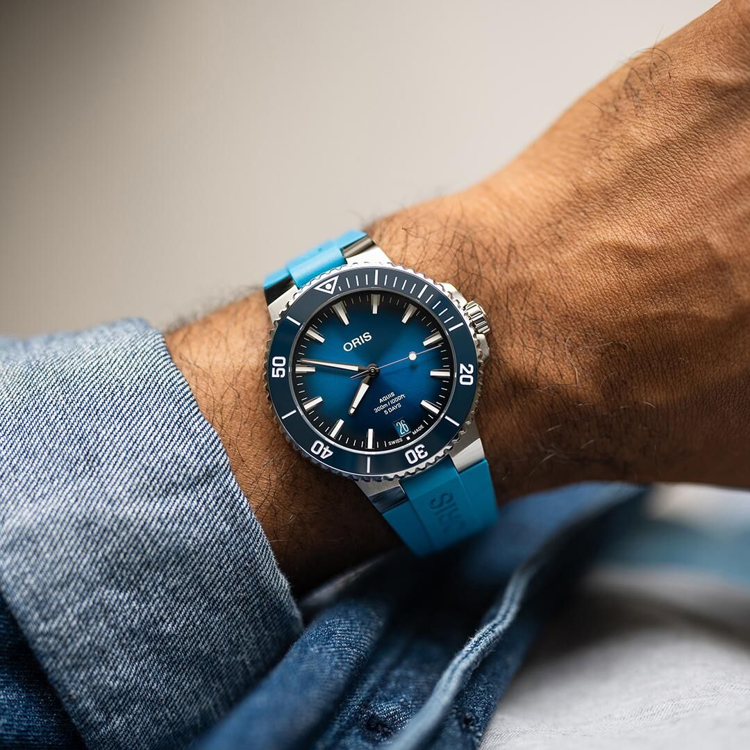 Oris men's watch Aquis 01 400 7790 4135-07 4 23 45EB Oris men's watch Aquis 01 400 7790 4135-07 4 23 45EB