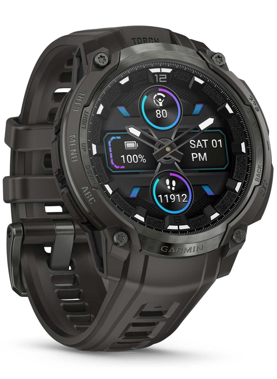 Garmin Instinct® Crossover AMOLED
Anthrazitgrau Herrenuhr 010-03398-00