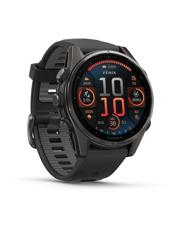 Garmin fēnix® 8 43 mm AMOLED Sapphire Black/Carbon Gray Titanium 010-02903-21