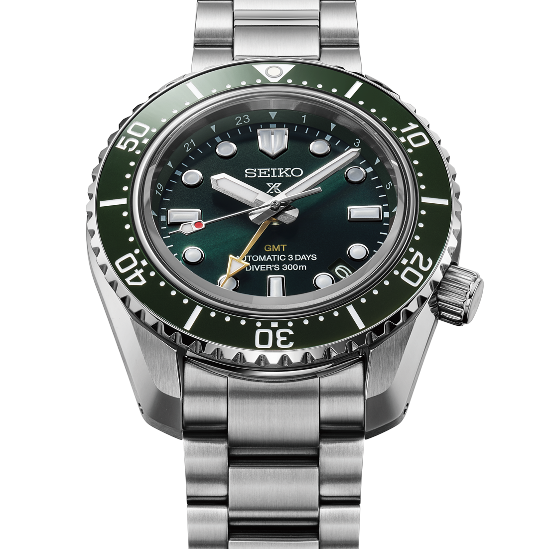 Seiko Prospex SEA 42mm, Divers 300m, Stainless Steel, Green Men's Watch HBC001J1