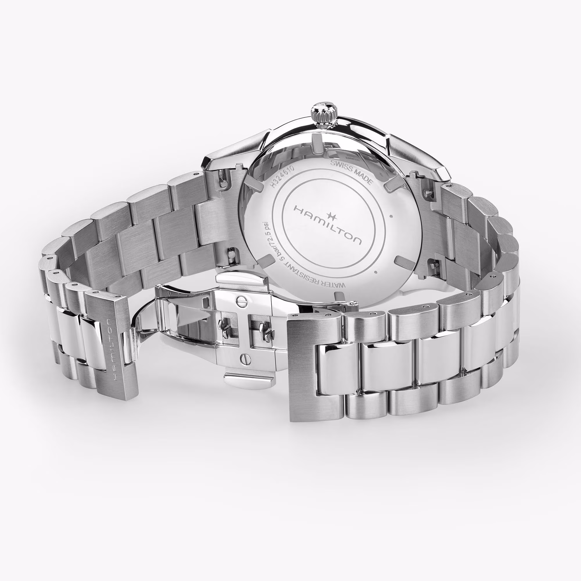 Hamilton Jazzmaster Quartz  Blau Herrenuhr H32461141