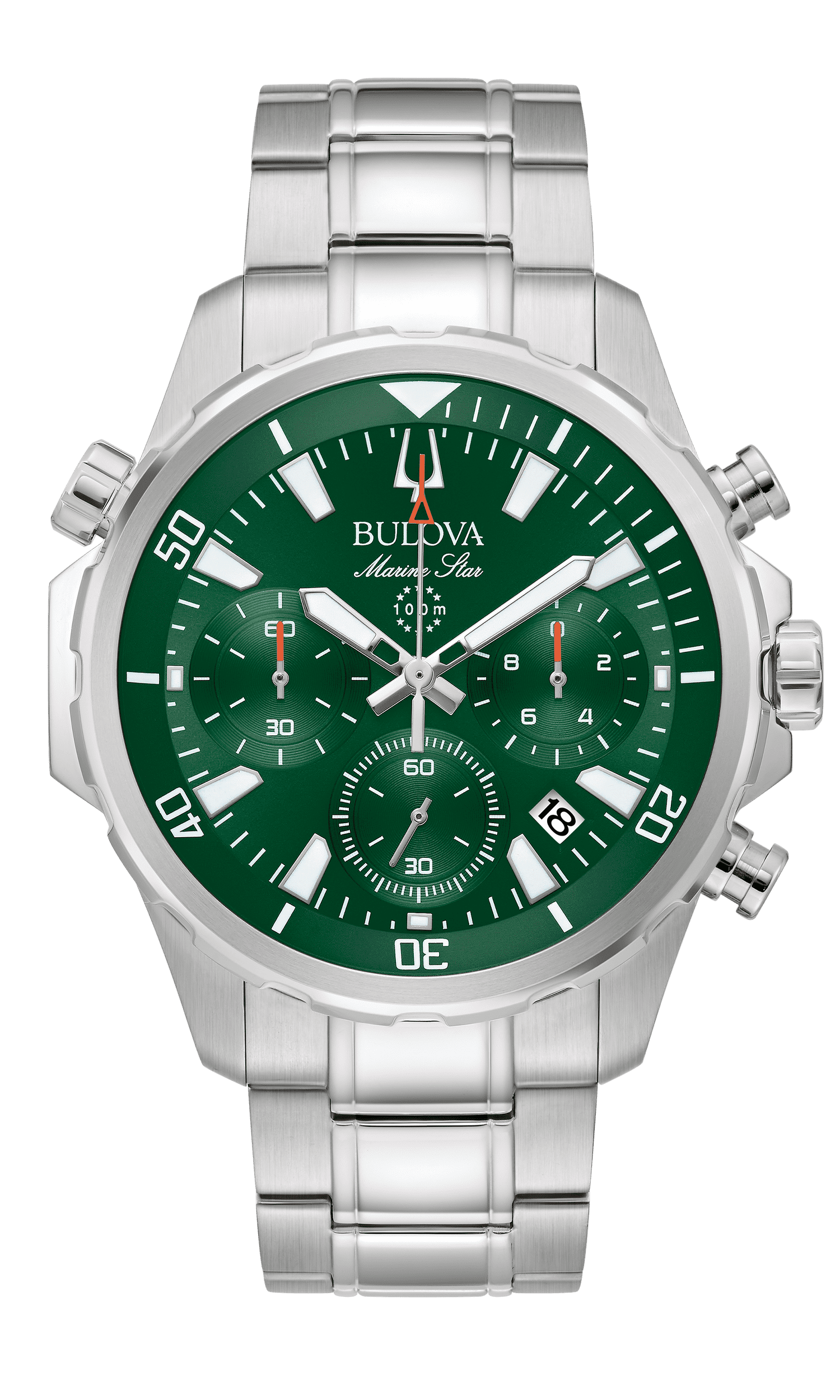 96B396_Bulova_MarineStar_Front Bulova Marine Star Quarz Herrenuhr 96B396