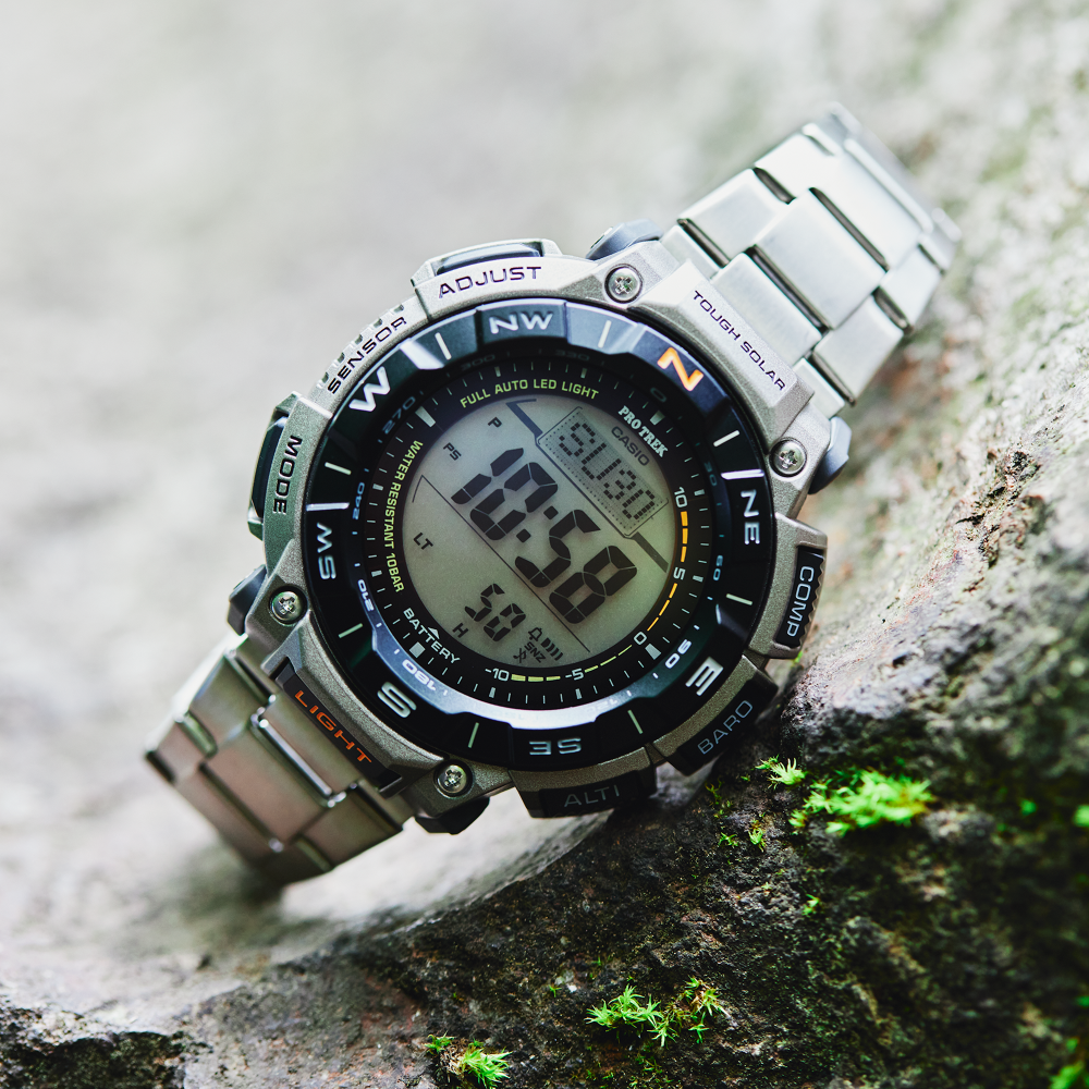 Casio PRO TREK Herrenuhr PRG-340T-7ER Casio PRO TREK Herrenuhr PRG-340T-7ER