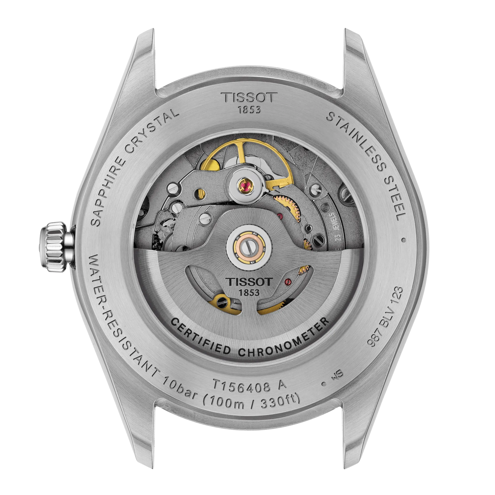 Tissot Ballade Powermatic 80 COSC 39mm Blau Herrenuhr T156.408.11.043.00